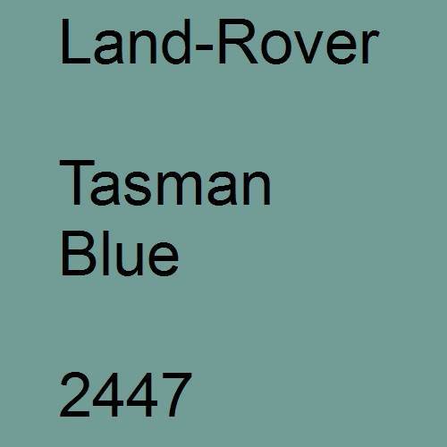 Land-Rover, Tasman Blue, 2447.